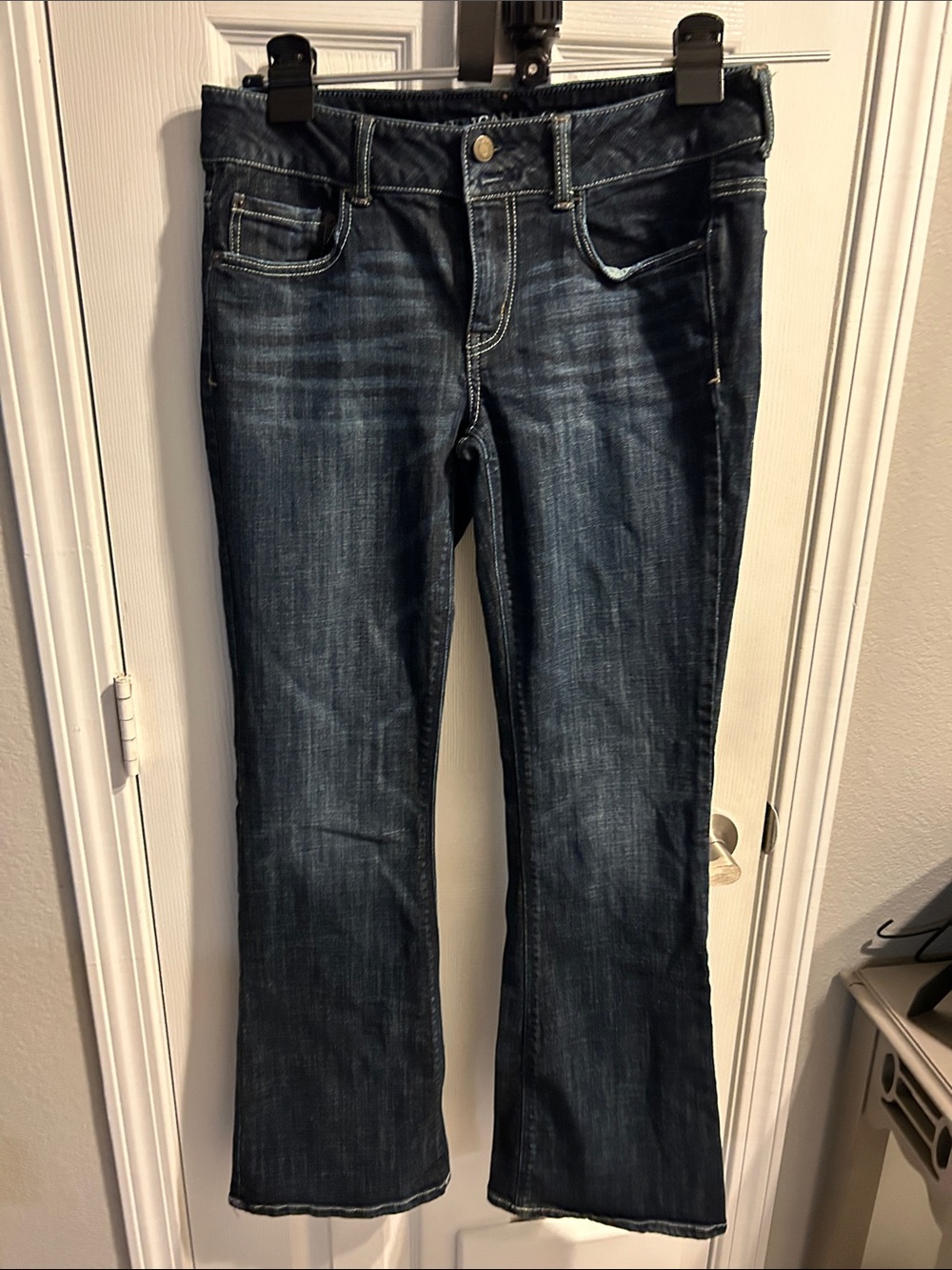 American Eagle Outfitters Dark Blue Flare Jeans